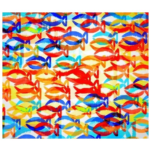  2200     (Fishes) 6 58. x 50.
