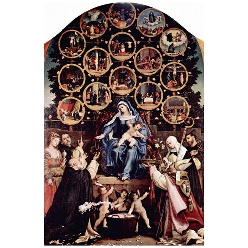  2700       (Madonna of the Rosary)   50. x 76.