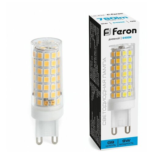 ������ 168� ����� ������������ Feron Lb 434 G9 9�� 6400K 38148