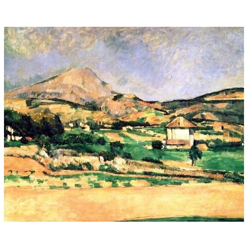  1190      - (Paysage de la montagne Sainte-Victoire)   37. x 30.