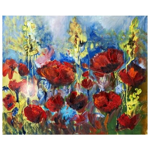 ������ 2300� ������ �� ������ ����� (Flowers) �59 61��. x 50��.