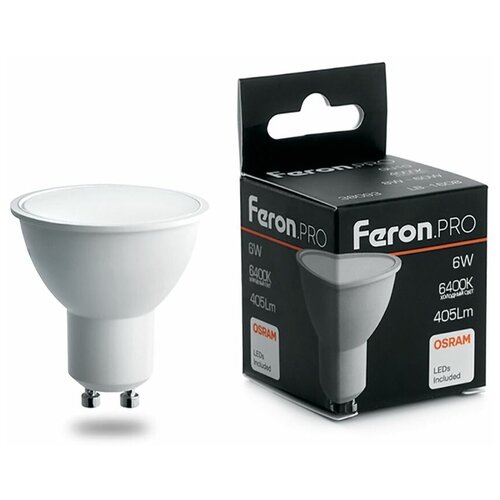 ������ 167� ����� ������������ Feron.PRO LB-1606 GU10 6W 6400K