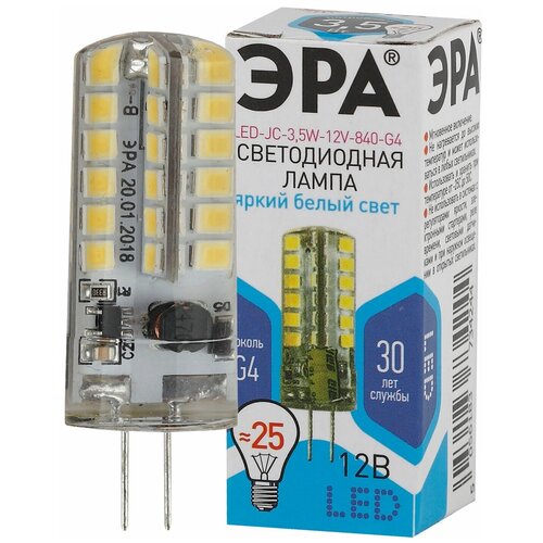 ������ 406� ��� LED JC-3,5W-12V-840-G4 ��� (����, �������, 3,5��, �����, G4) (100/1000/30000)