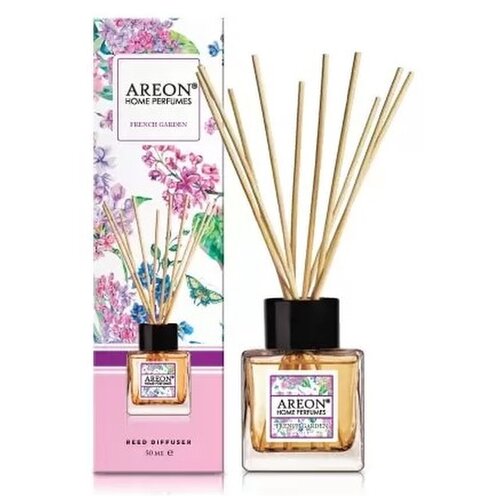  375  AREON    50  HOME PERFUME STICKS GARDEN 50ML French Garden