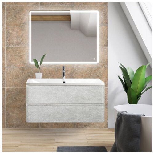  57740    BelBagno Albano 100 cemento verona grigio