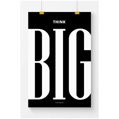  1619    Postermarkt Think big,  5070 ,  ,    