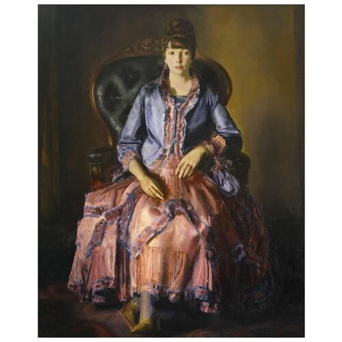  2320        (1920-1923) (Emma in a Purple Dress)    50. x 62.