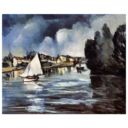  1700       (The Seine at Chatou) 4   49. x 40.