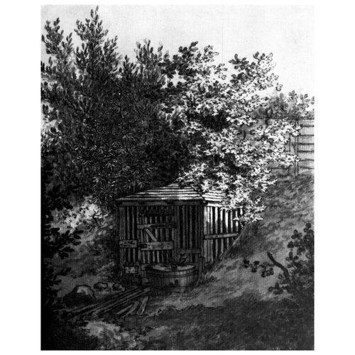  1750       (Well in the Garden)    40. x 51.