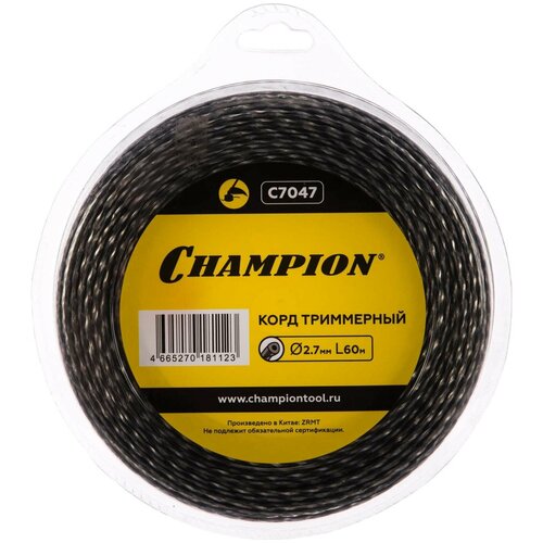  1490   Tri-twist,    (2.7 ; 60 ) Champion C7047     , , , , 