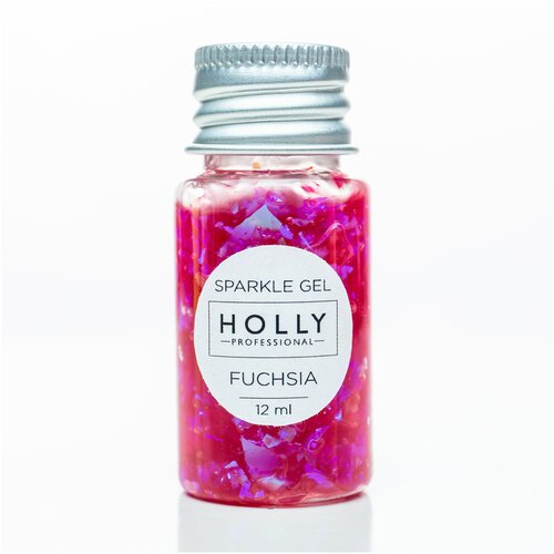  450 Holly Professional   , ,    SPARKLE GEL Fuchsia