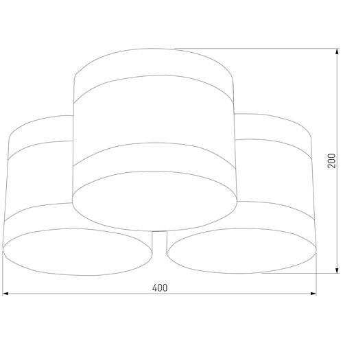  15400   TK Lighting Tago 851 Tago black