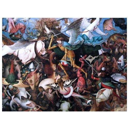  1800       (The Fall of the Rebel Angels)    53. x 40.