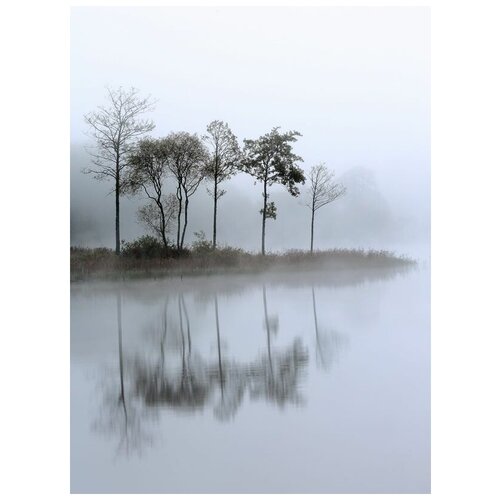  1260       (Fog over the lake) 6 30. x 41.