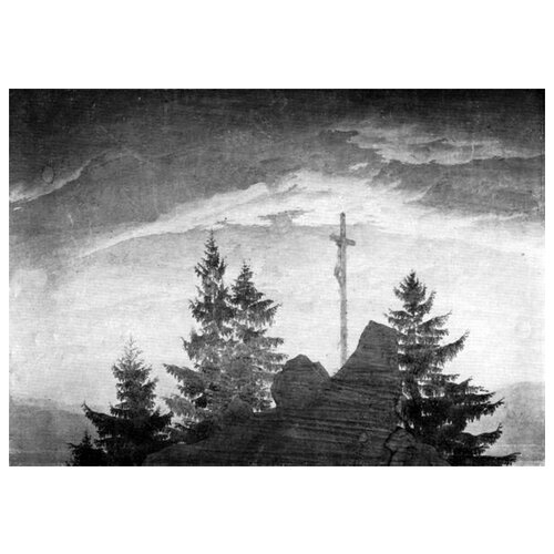  1880       (Cross in the Mountains) 1    57. x 40.