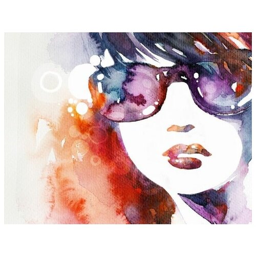        (Girl with glasses) 2 39. x 30.,  1210 