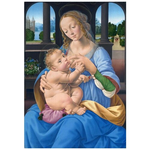  2590       (Madonna and Child) 13    50. x 72.
