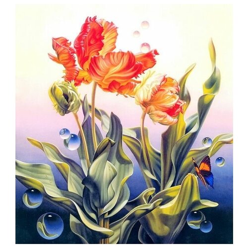  1070     (Tulips) 14 30. x 33.