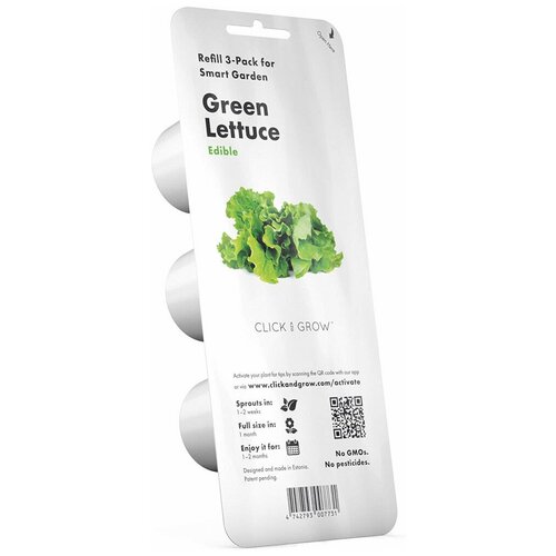  2390      Click and Grow Refill 3-Pack   (Green Lettuce)