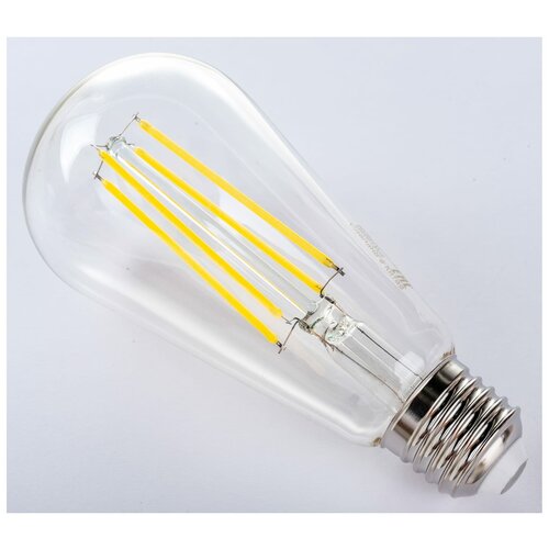 ������ 540� ������������ ����� GAUSS Filament ST64 10W 970lm 4100� �27 LED 1/10/40