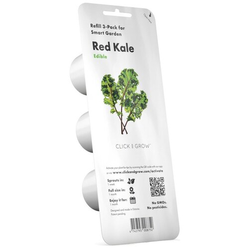  1988      Click and Grow Refill 3-Pack    (Red Kale)