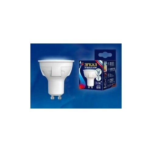 ������ 301� ����� ������������, ����� �JCDR� �������. ����� �����. ����� ���� (LED-JCDR 6W-NW-GU10-FR PLP01WH)