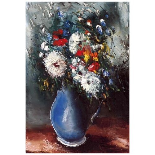  1930        (Bouquet in blue vase) 6   40. x 58.