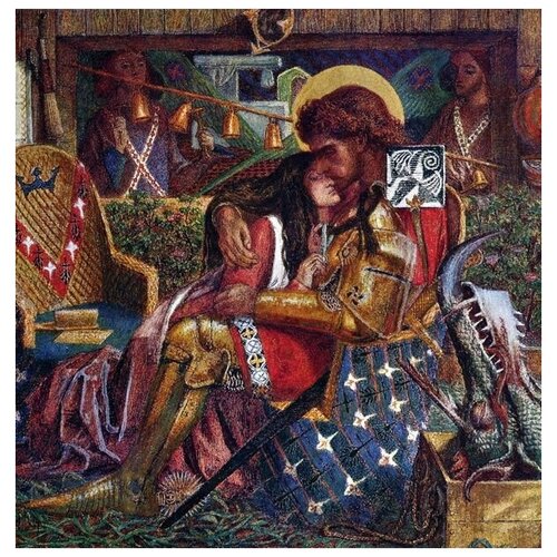  2030     -      (The wedding of Saint George and Princess Sabra)    50. x 51.