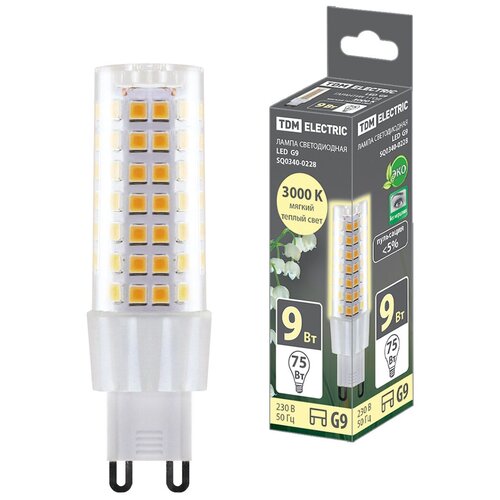 ������ 318� ����� ������������ G9-9 ��-230 �-3000 �, SMD, 21,5x70,5 �� TDM ������� SQ0340-0228