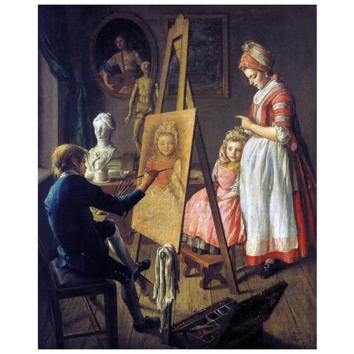  1700      (The young artist)   40. x 49.