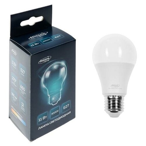 ������ 210� ����� c����������� Luazon Lighting, A60, 11 ��, E27, 990 ��, 3000 K, ������ �����