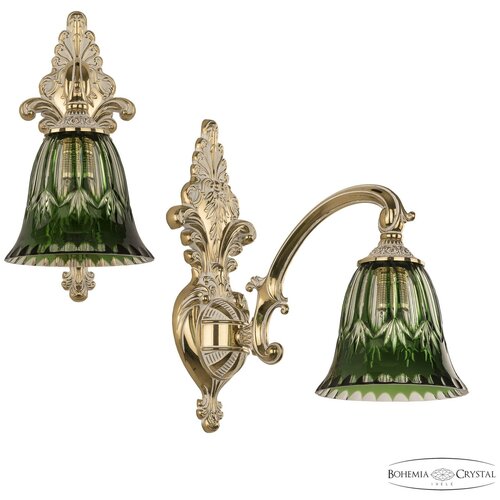  15633  Bohemia Ivele Crystal 7209B14/1/175 GW P2 D Clear-Green/H-1I