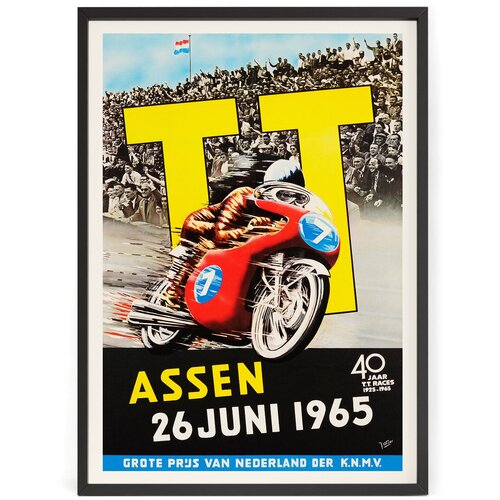  990    40  - Assen TT Races 1925-1965 50 x 40   