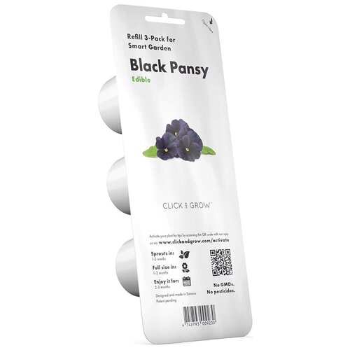 ������ 1988� ����� ���������� ��� ������ ���� Click and Grow Refill 3-Pack ׸���� ������� ������ (Black Pansy)