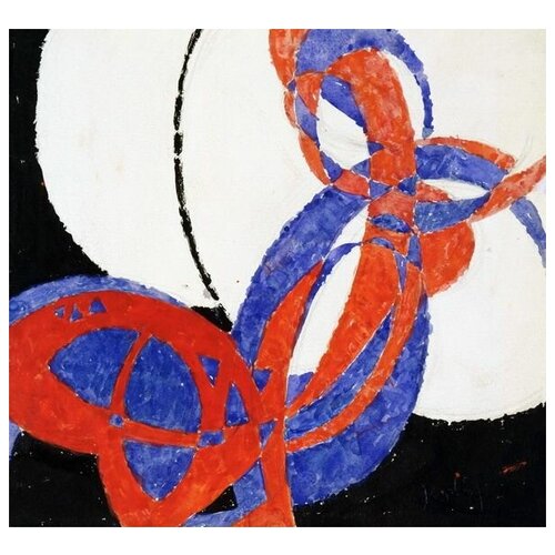  1060         (Replica of Fugue in Two Colors Amorpha, 1912)   32. x 30.