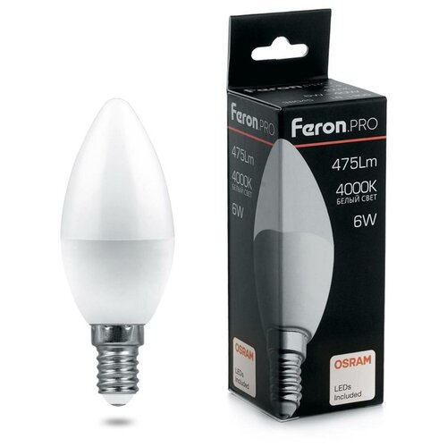 ������ 1430� �������� ������������ Feron LB-1306, 38044, 6W, E14 (�������� 10 ��.)