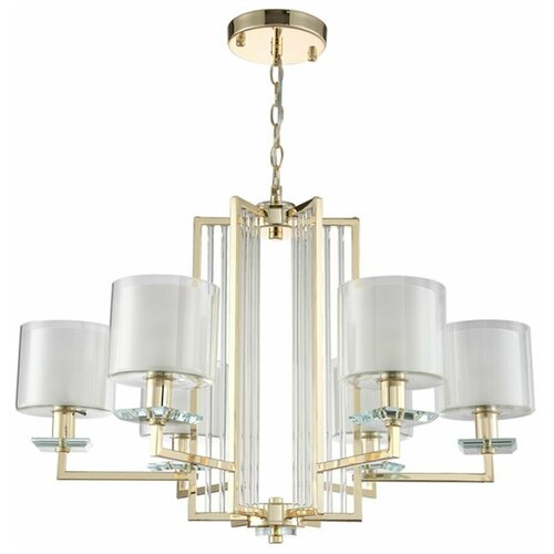  28900 Crystal Lux   Crystal Lux Nicolas SP-PL6 Gold/White