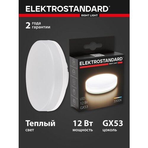 ������ 207� ������������ ����� GX53 12W 3300� Elektrostandard LED PC (BLGX5309)