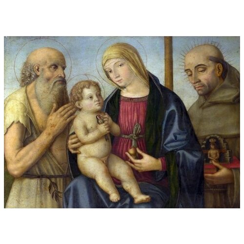  2530         (The Virgin and Child with Saints) 1   69. x 50.