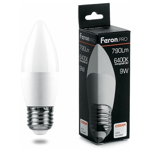 ������ 269� ����� ������������, (9W) 230V E27 6400K C37, LB-1309