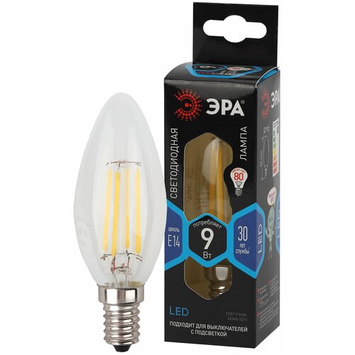 ������ 412� ��� F-LED B35-9w-840-E14 ��� (��������, �����, 9��, �����, E14) (10/100/3500)
