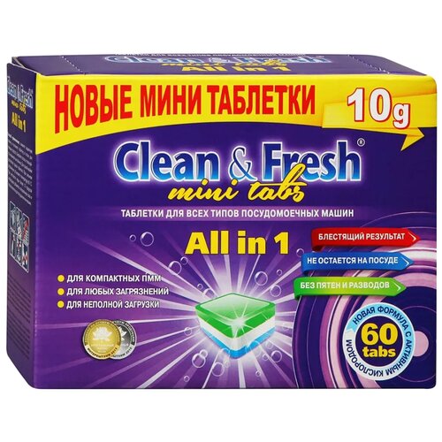  2960 Clean & Fresh     Clean&Fresh, All in1 mini tabs, 200 