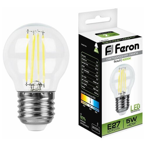 ������ 122� ����� ������������ Feron LB-61 ����� E27 5W 4000K
