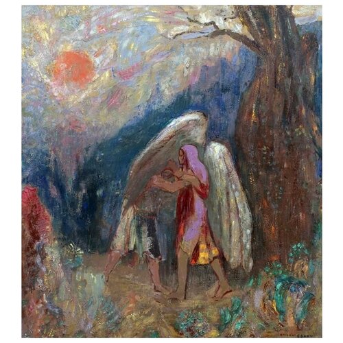  2810       (Jacob and the Angel)   60. x 67.