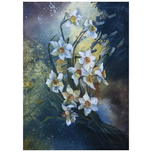  1270       (Bouquet of white flowers) 4 30. x 42.