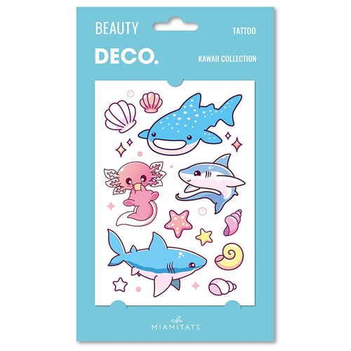  197    `DECO.` KAWAII COLLECTION by Miami tattoos  (Ocean)