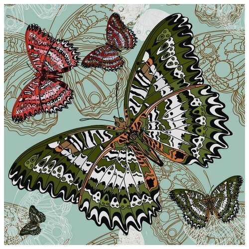  1460     (Butterflies) 5 40. x 40.