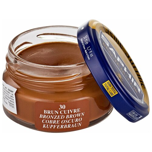 ������ 711� ���� ����� ������ Creme Surfine, 50��, SAPHIR, sphr0032 (30 bronzed brown), ��������-����������
