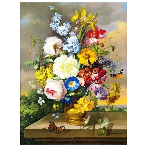  2470       (Flowers in a vase) 37   50. x 67.