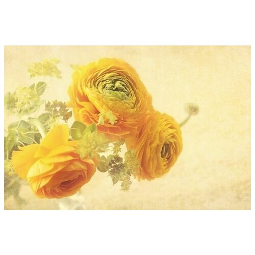  1950      (Yellow flowers) 60. x 40.